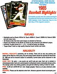 1985 Donruss - Highlights Card - Ad Sheet.jpg