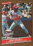 1986 Donruss - Highlights Card - Eric Davis White Logo Variation 30.jpg