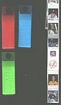 1983 Fleer - Stamp - Strip of 18 in Blue Vend-A-Stamp Dispenser 5.jpg