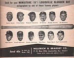 1970 Hillerich and Bradsby - Louisville Slugger Mini Bat Ad Famous Slugger Yearbook.jpg