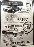 1974 Milltown Motors - Newspaper Ad.jpg