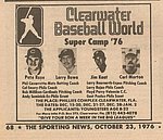 1976 Clearwater Baseball World - Summer Camp Ad TSN Oct.jpg