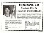 1976 Reds Alert - Reds Alert Bicentennial Bat Flyer.jpg