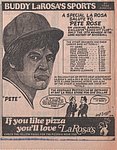 1978 LaRosas - 3000 Hit Poster by Brown Cow Ad.jpg