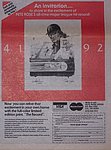 1986 Satellite Productions - For The Record Print Ad BHN May.jpg