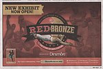 2017 Cincinnati Reds - Reds HOF Red to Bronze Advertisement Reds Report May.jpg