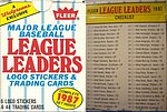 1987 Fleer - League Leaders Box Checklist.jpg