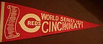 1976 Cincinnati Reds - Pennant - World Series Scroll Red.jpg