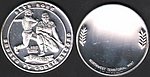 1985 Chicagoland Processing Enviromint (CPE) - Silver Coin Round - All Time Hit Leader - Var 2.jpg