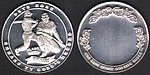 1985 Chicagoland Processing Enviromint (CPE) - Silver Coin Round - All Time Hit Leader - Var 4.jpg