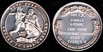 1985 Chicagoland Processing Enviromint (CPE) - Silver Coin Round - All Time Hit Leader - Var 8.jpg