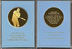 1985 The Franklin Mint - Vermeil Medal Coin Round - Rose Sets Base Hit Record.jpg