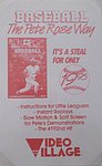 1986 Video Village - Embassy Home Entertainment Video Baseball The Pete Rose Way Ad Card.jpg