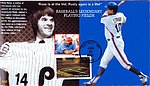 BGC 2001 - Printed Cachet Cover - Baseball Legendary Playing Fields Rose at the Vet.jpg