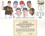 SA Sports Covers 2001 - Hand Painted Cachet Cover - 3000 Game Club.jpg