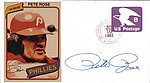 Wanamakers Department Store 1981 - Baseball Card Cachet Cover - 3630 Hit - Var 1.jpg