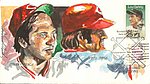 Wild Horse Cachets 1991 - Hand Painted Cachet Cover - Johnny Bench and Pete Rose to 175.jpg