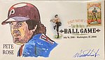 Wild Horse Cachets 2008 - Hand Painted Cachet Cover - Take me Out to the Ballgame.jpg