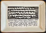 1970 Burkhardts Mens Store - Team Picture Ceramic Ashtray - 1970 NL Champions.jpg
