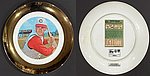 1993 R and N China Co Inc - Porcelain Plate - Roses 1967 Topps card 430.jpg