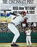 London Doug - Pete Rose Hit King Cincinnati Post.jpg