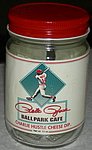 1992 Ballpark Cafe - Food - Cheese Dip Container.jpg