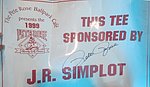 1999 Ballpark Cafe - Pete Rose Charity Golf Classic - Tee Sponsored Sheet.jpg