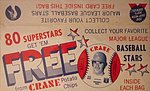 1976 Crane Potato Chips - Bag Topper Ad for Major League Baseball Discs Var 1.jpg
