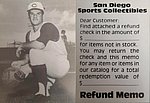 1984 San Diego Sports Collectibles - Refund Memo.jpg
