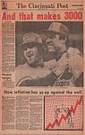 1978 Cincinnati Post - 3000th Hit Front Page May 6.jpg