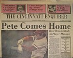 1984 Cincinnati Enquirer - Cincinnati Enquirer Pete Comes Home Special Aug 16.jpg