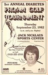 1982 American Diabetes Association - 1st Annual Diabetes Pro Am Golf Tournament Poster.jpg