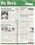 1992 Bucky Dents Baseball School - On Deck - Newsletter - Pete Rose Hitting Camp.jpg