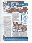 1992 TJs Place Restaurant - Menu Newsletter.jpg