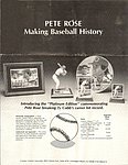 1985 Gartlan USA - The Pete Rose Platinum Edition - Ad Sheet - Var 3.jpg