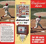 1969 Cincinnati Reds - Ticket Brochure - For 100 years the biggest hit in Reds Land - Var 1.jpg