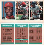 1991 Pocket Pages - Promo Card - The Rose Records uncut Panel of 3 1-3.jpg
