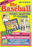 1987 Topps - Sticker - Ad Sheet for Stickers and Sticker Yearbook.jpg