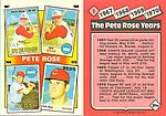 1986 Topps - Tiffany Card - The Pete Rose Years 1967-70 3.jpg