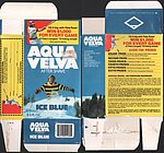 1979 J B Williams Company - Box - Aqua Velva After Shave - Ice Blue 85 oz.jpg