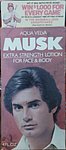1980 J B Williams Company - Box - Aqua Velva Face and Body Lotion - Musk.jpg