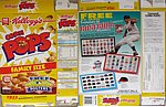 1992 Kelloggs - Complete Cereal Box - Corn Pops 18.jpg